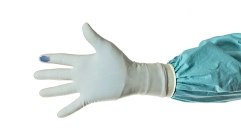 Biogel synthetic glove